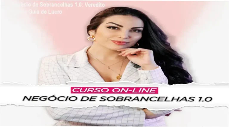 Kit de design de sobrancelhas e interface do curso Negócio de Sobrancelhas 1.0