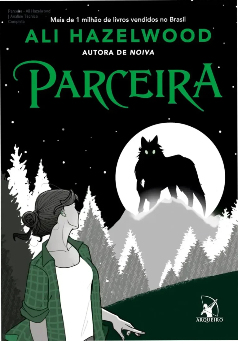 Capa do livro Parceira de Ali Hazelwood com foco em romance paranormal