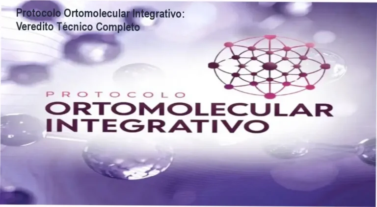 Representação do curso Protocolo Ortomolecular Integrativo com foco em bioquímica funcional e suplementação