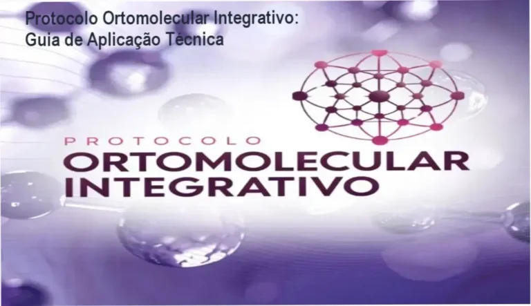 Infográfico detalhando a metodologia do Protocolo Ortomolecular Integrativo em saúde holística