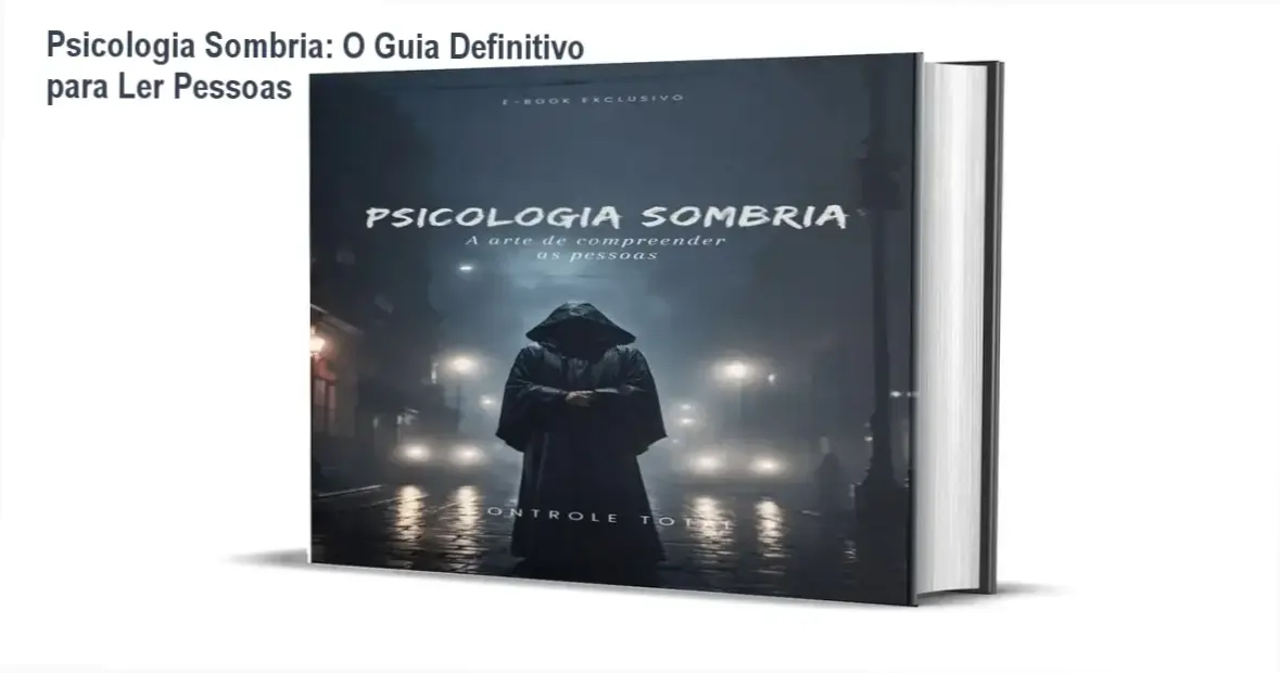 Representação visual de análise comportamental baseada no livro Psicologia Sombria