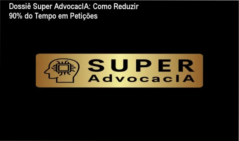Interface da plataforma Super AdvocacIA com ferramentas de IA para automação de petições e cálculos judiciais