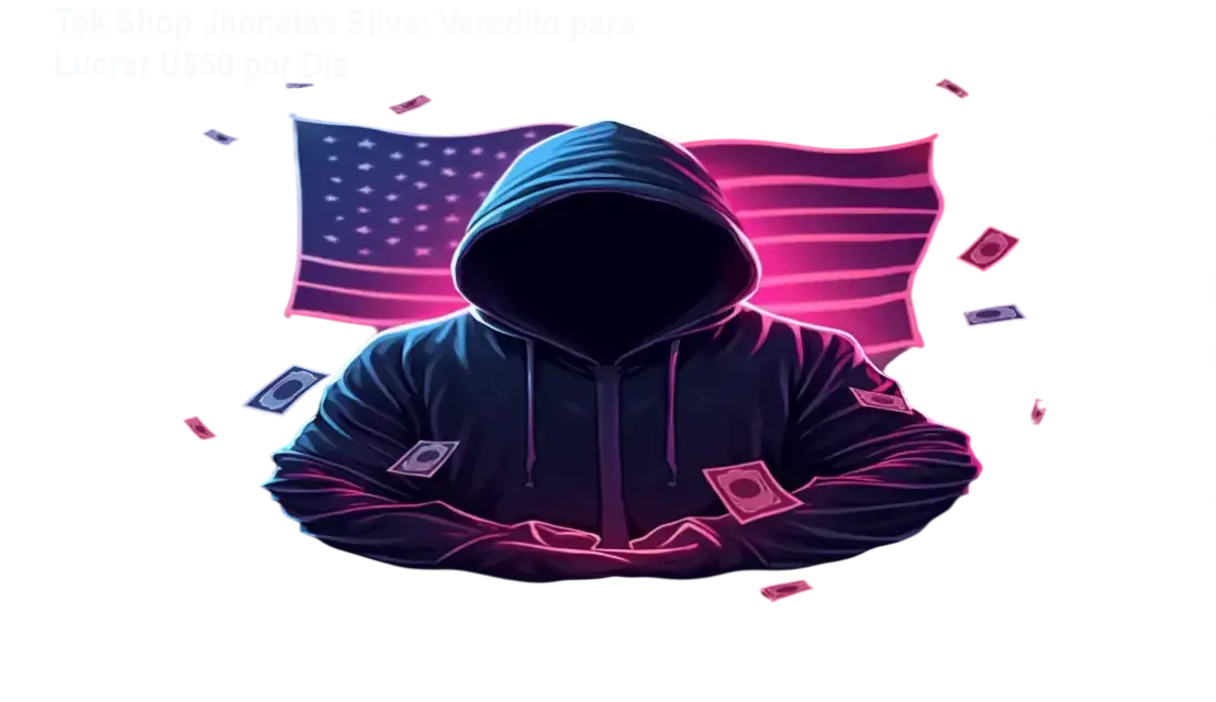 Demonstração de resultados de monetização em dólares com o método Tok Shop de Jhonatas Silva